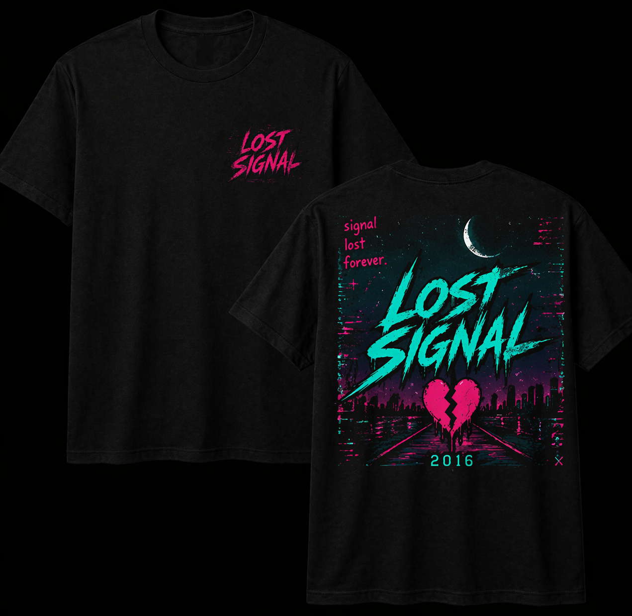 short sleeve lost signal shirt